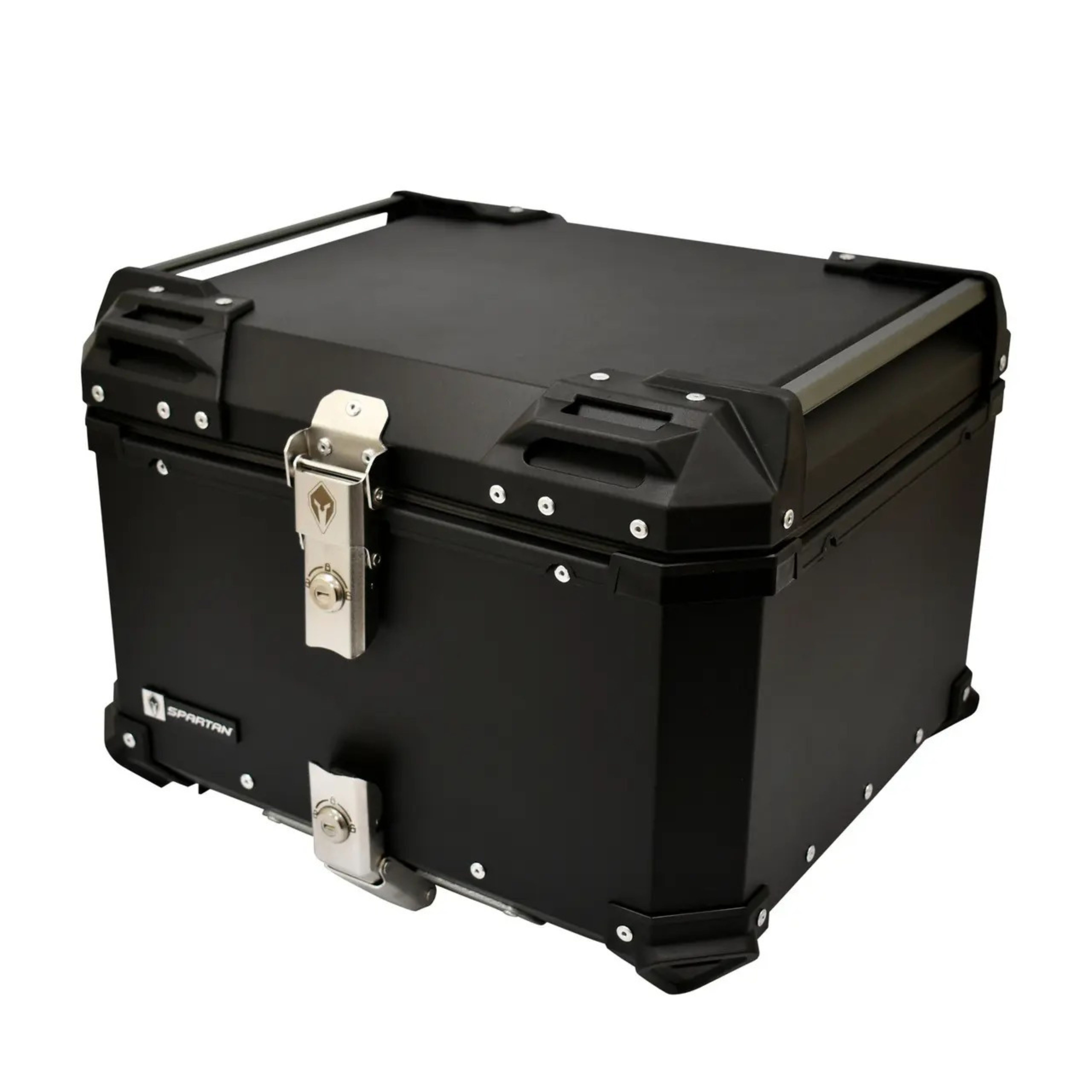 Maletero Spartan Aluminio 57 Litros Negro