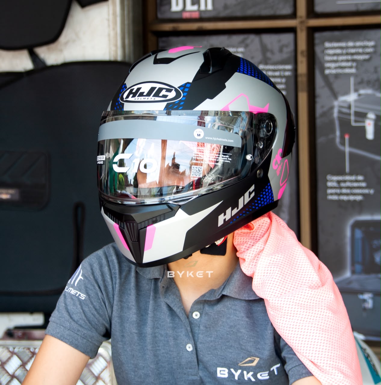 Casco HJC C10 Aspa MC28SF