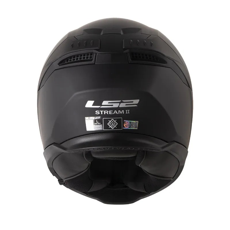Casco LS2 FF808 STREAM II Solid Negro