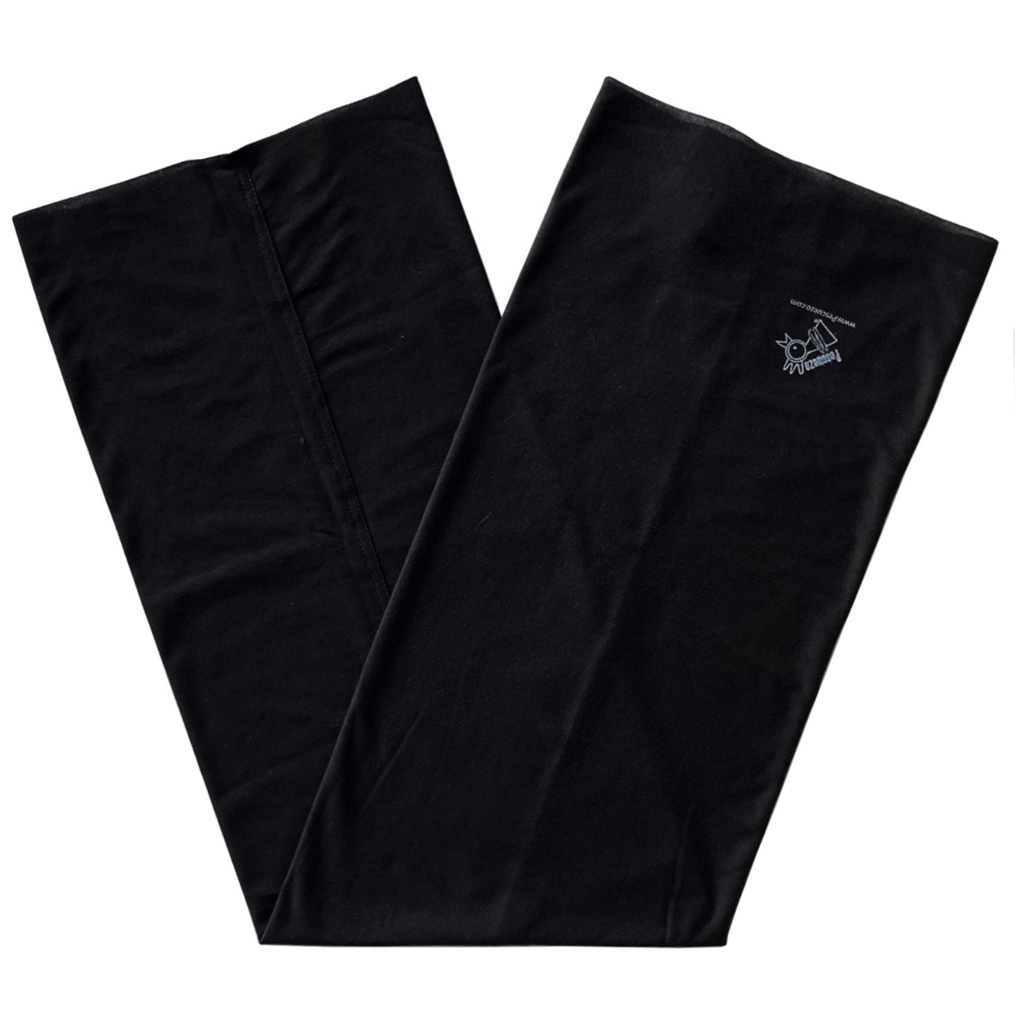 Pescuezo Tubular Hijuepeta Microfibra Negro 100 cm