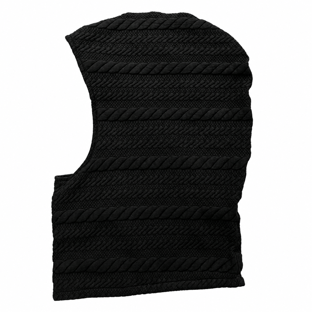 Pescuezo Crespota Negro Trenza / DobleFaz