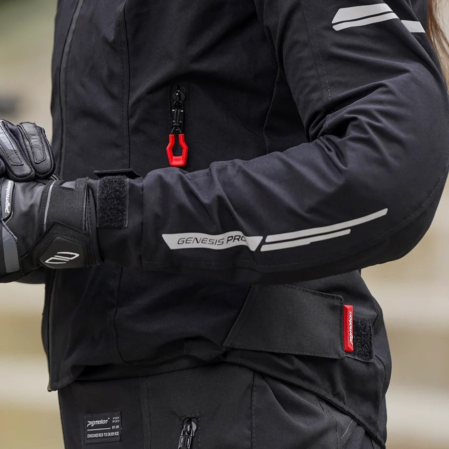 Chaqueta Genesis Pro Invierno Negra Mujer