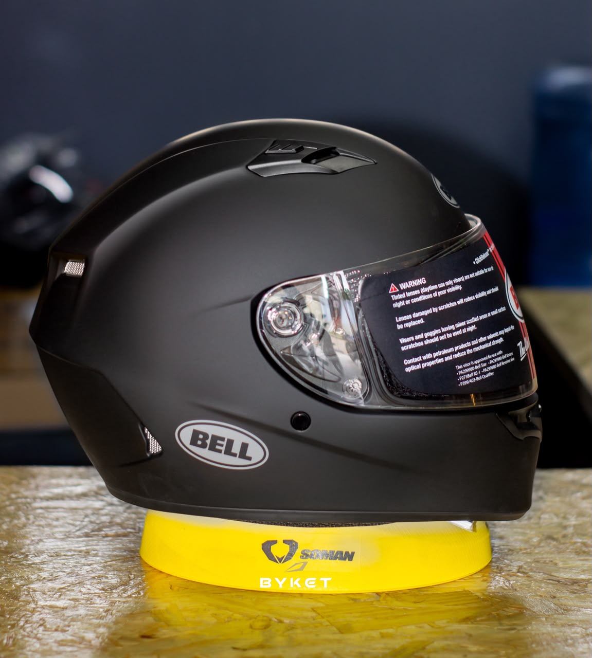 Casco Bell Qualifier Solid Negro Mate