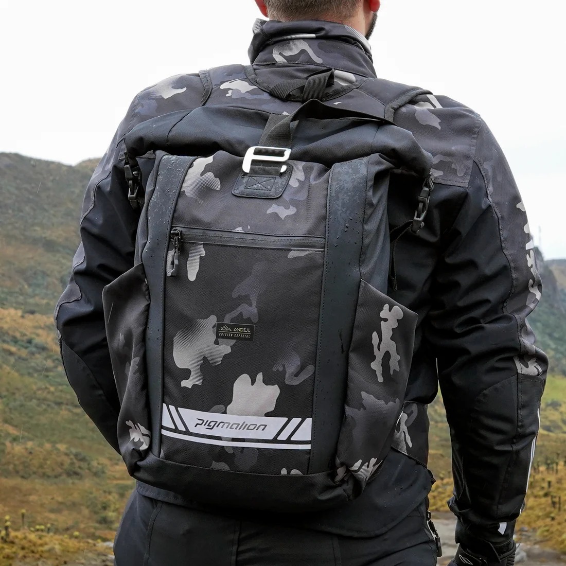 Motomorral impermeable Minimal Andes