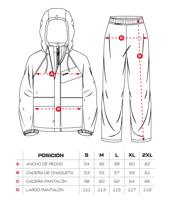 Impermeable Mujer FP Tornado Soft Blue