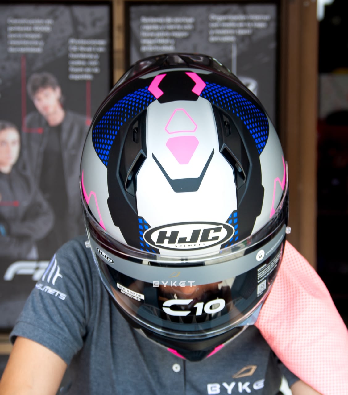 Casco HJC C10 Aspa MC28SF