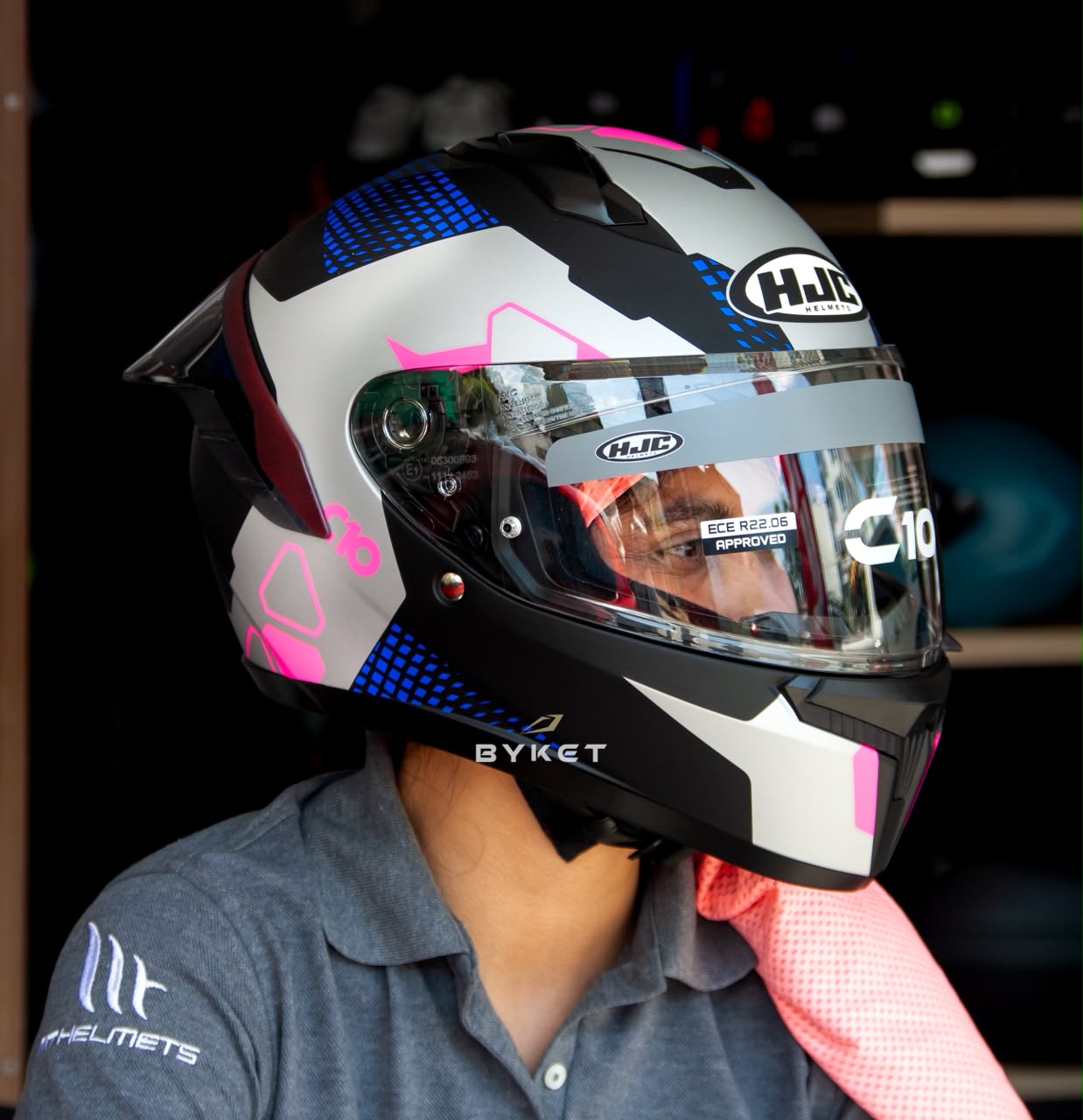 Casco HJC C10 Aspa MC28SF
