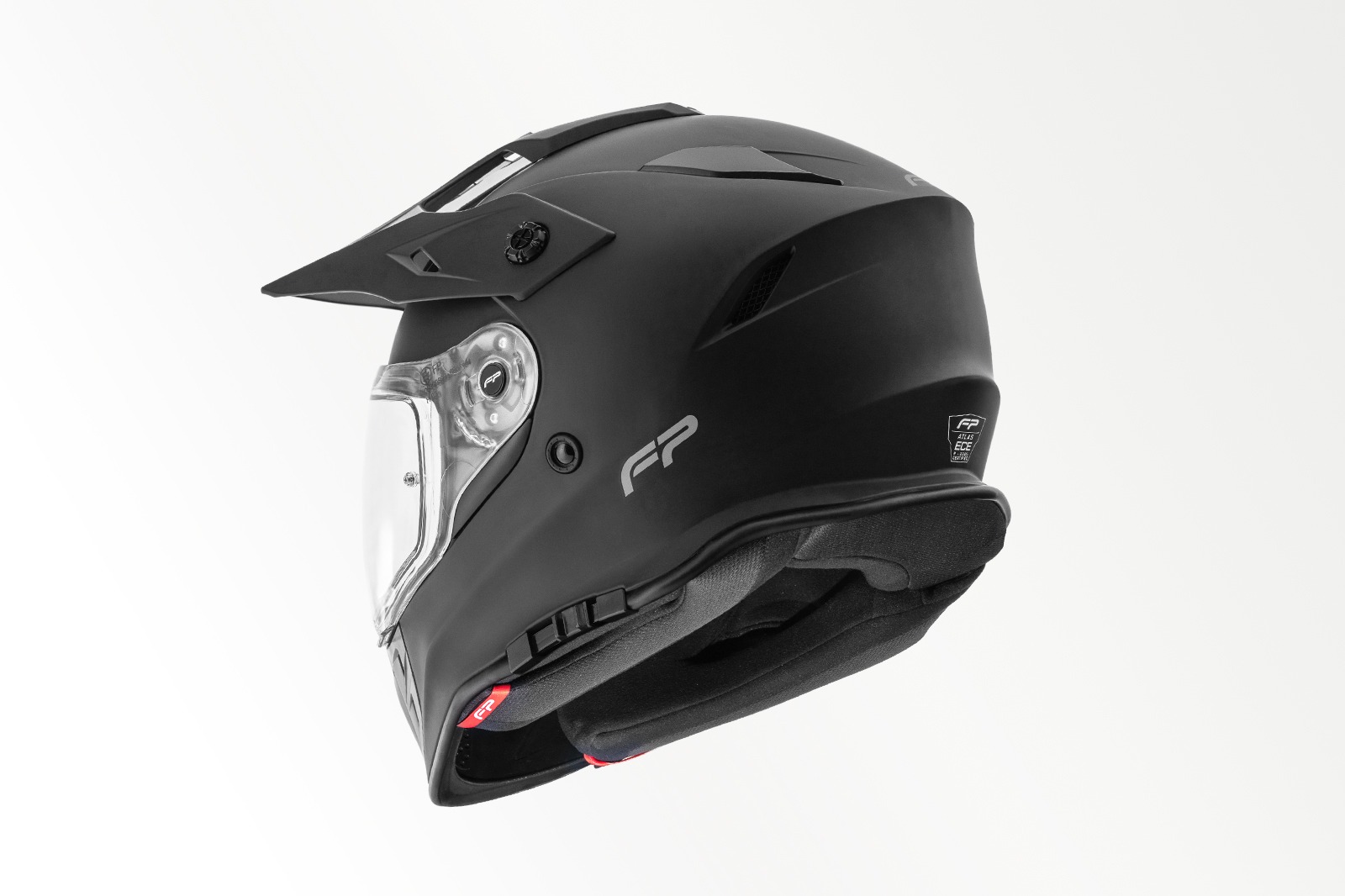 Casco FP Atlas Negro Mate/Clear