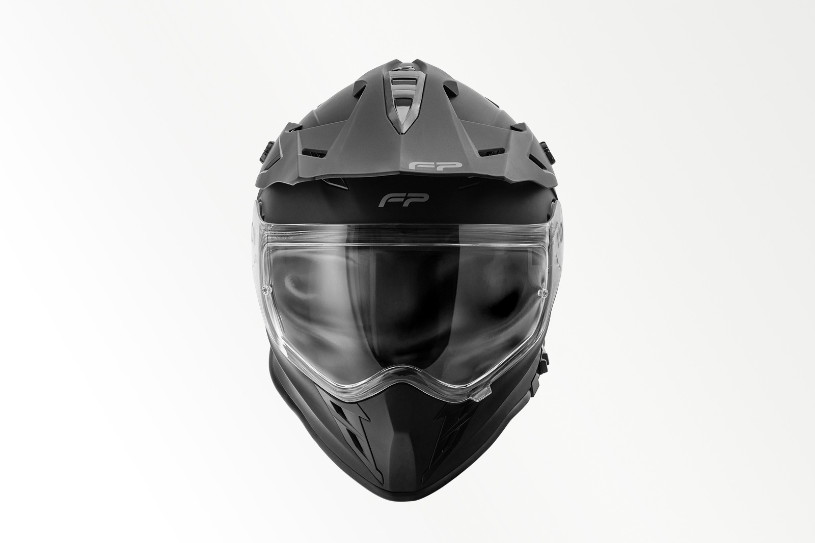 Casco FP Atlas Negro Mate/Clear