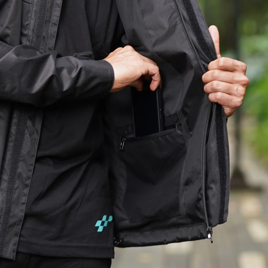 Cortavientos Rexa Impermeable Negra