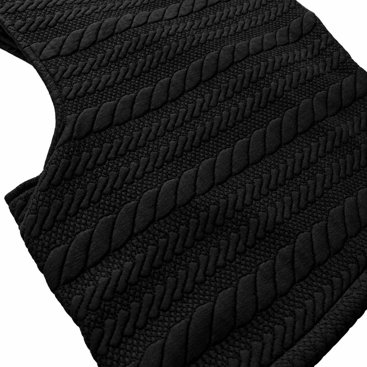 Pescuezo Crespota Negro Trenza / DobleFaz