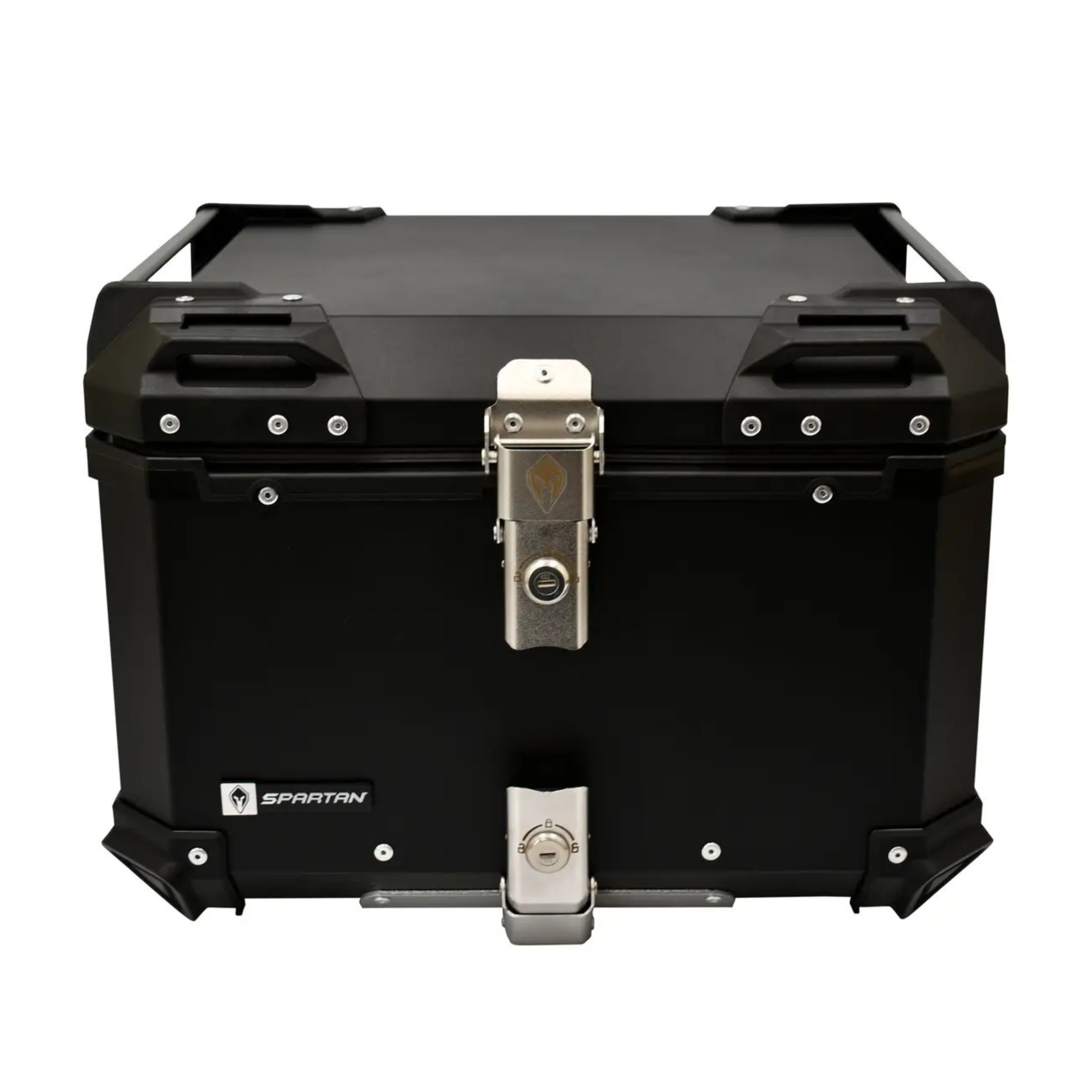 Maletero Spartan Aluminio 57 Litros Negro 