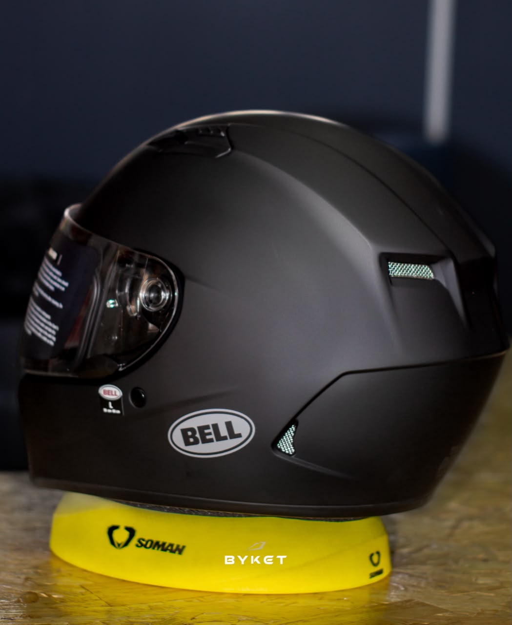 Casco Bell Qualifier Solid Negro Mate