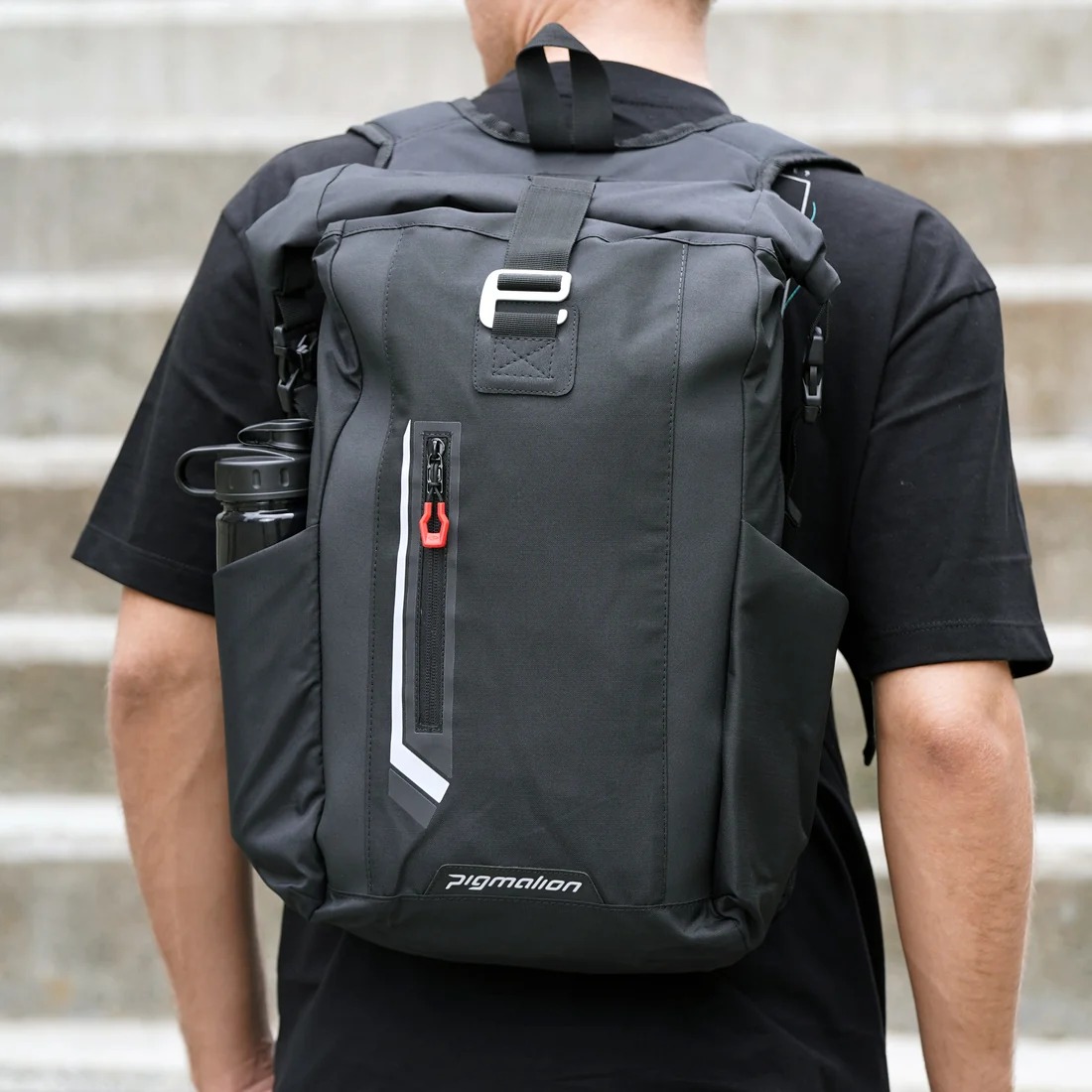 Motomorral Impermeable Minimal Negro