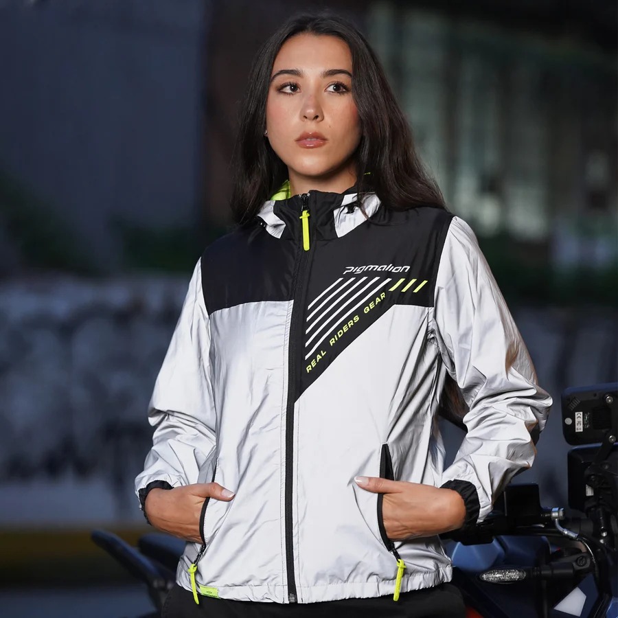 Cortavientos Mujer Reflectiva Real Riders