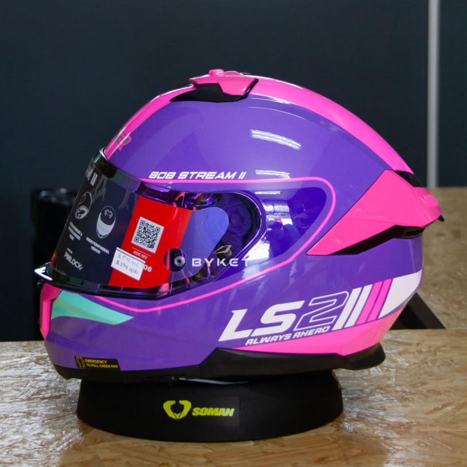 Casco LS2 Ff 808 Stream 2 Hitech