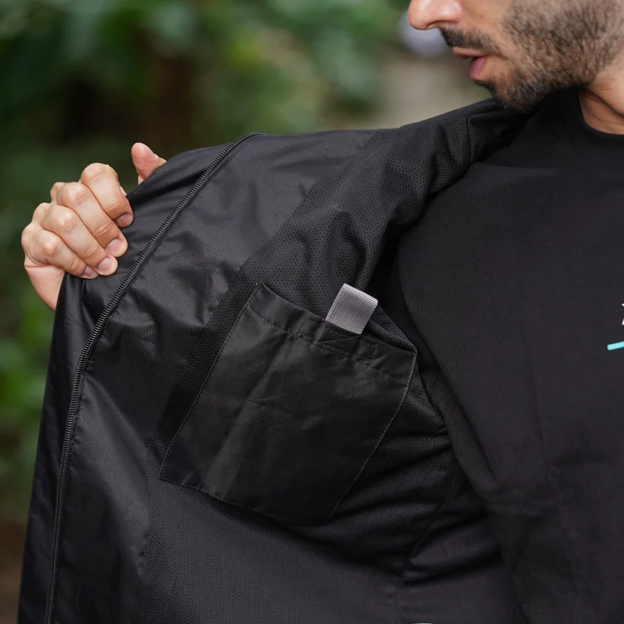 Cortavientos Rexa Impermeable Negra