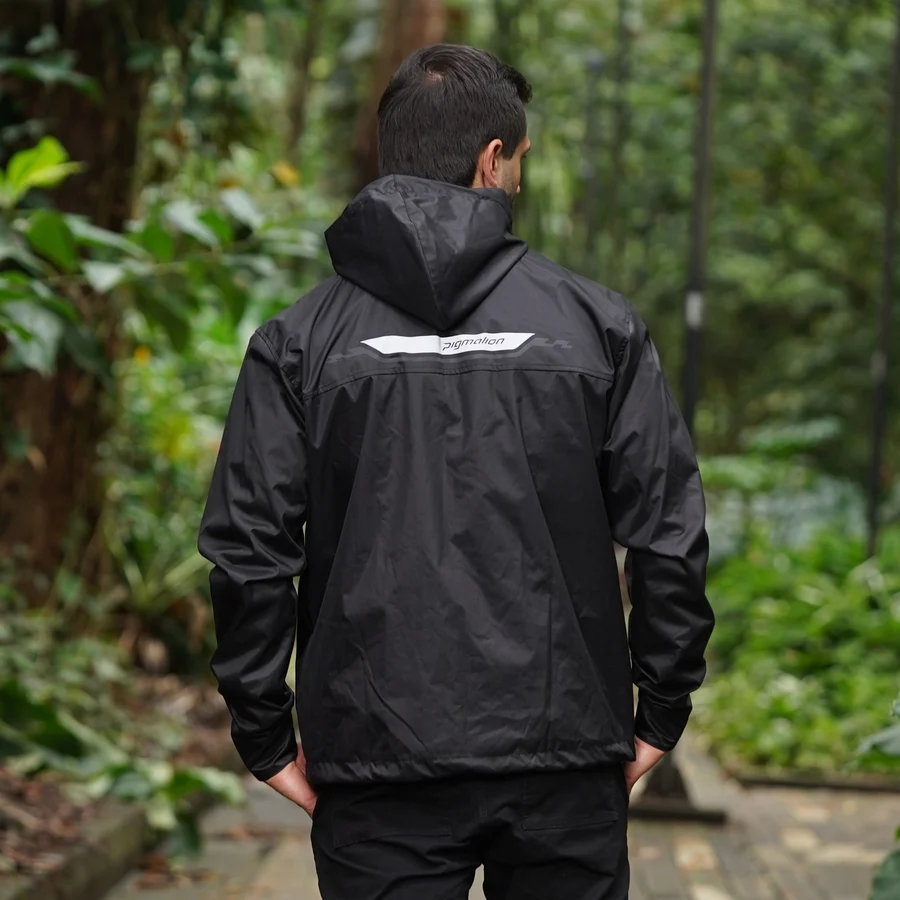 Cortavientos Rexa Impermeable Negra