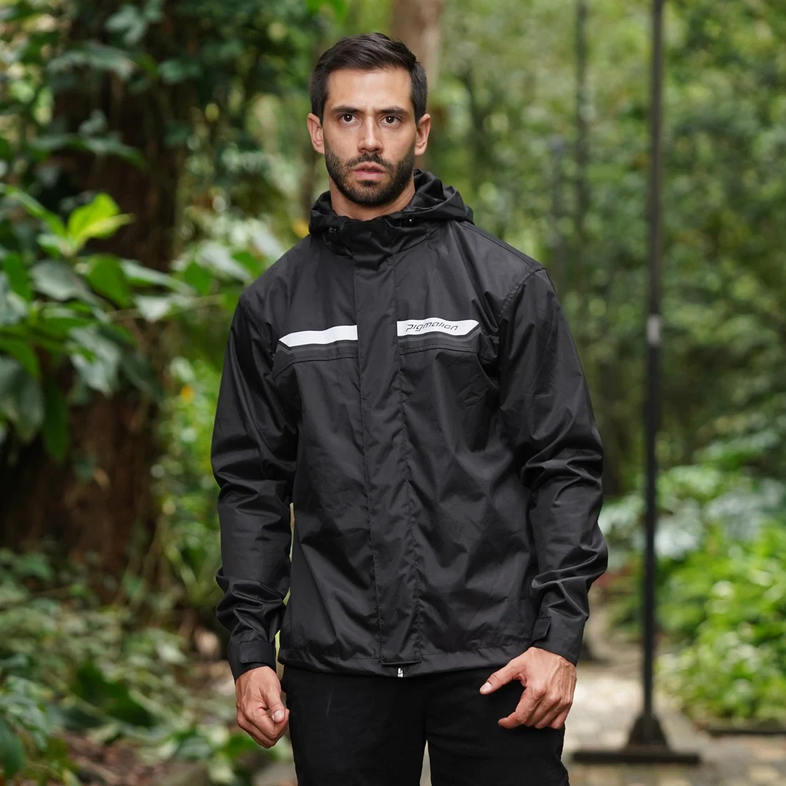 Cortavientos Rexa Impermeable Negra