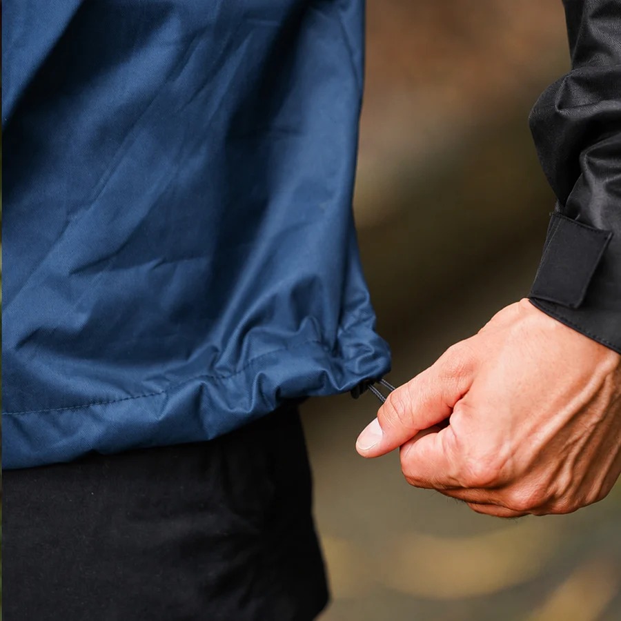 Cortavientos Rexa Impermeable Azul Pigmalion