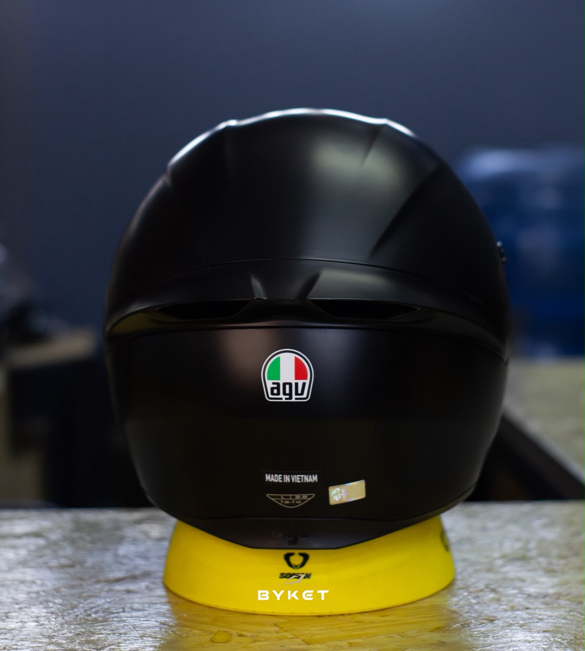 Casco Agv K1-S Solid Negro Mate