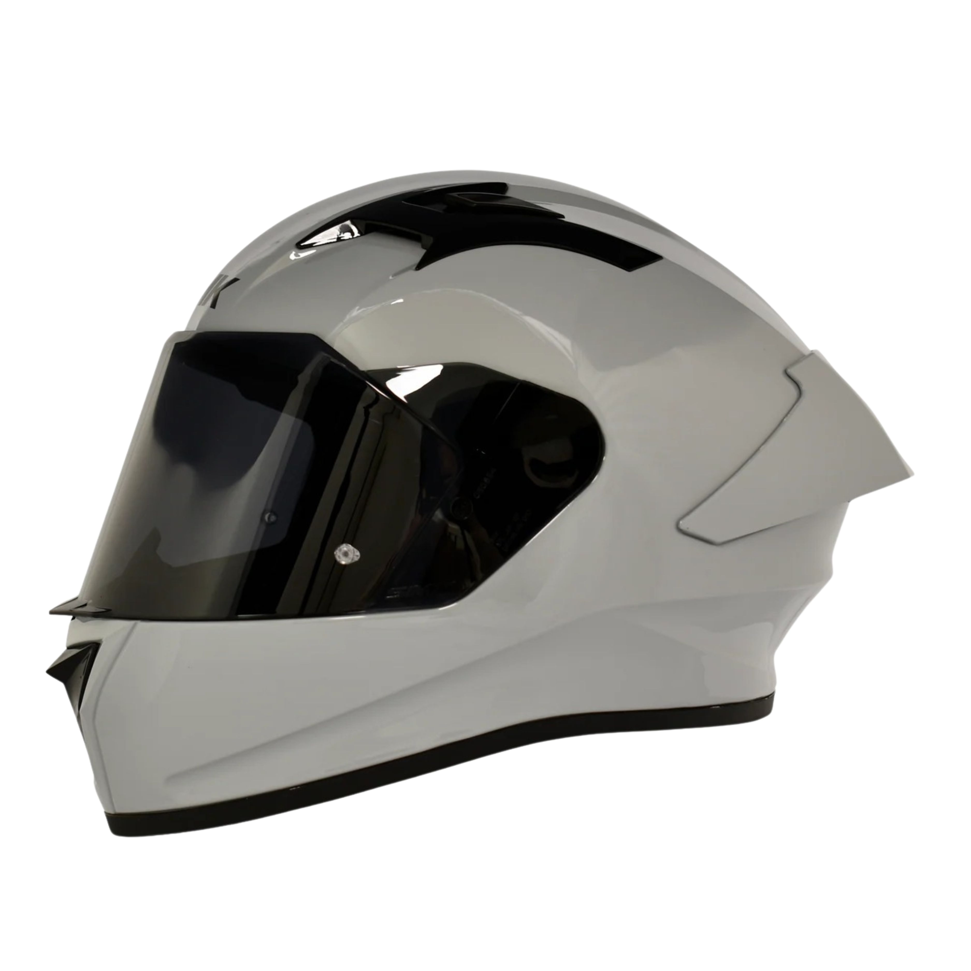 Casco SMK Stellar S-01 Gris Brillo