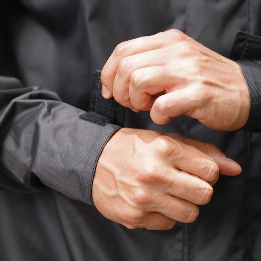 Cortavientos Rexa Impermeable Negra